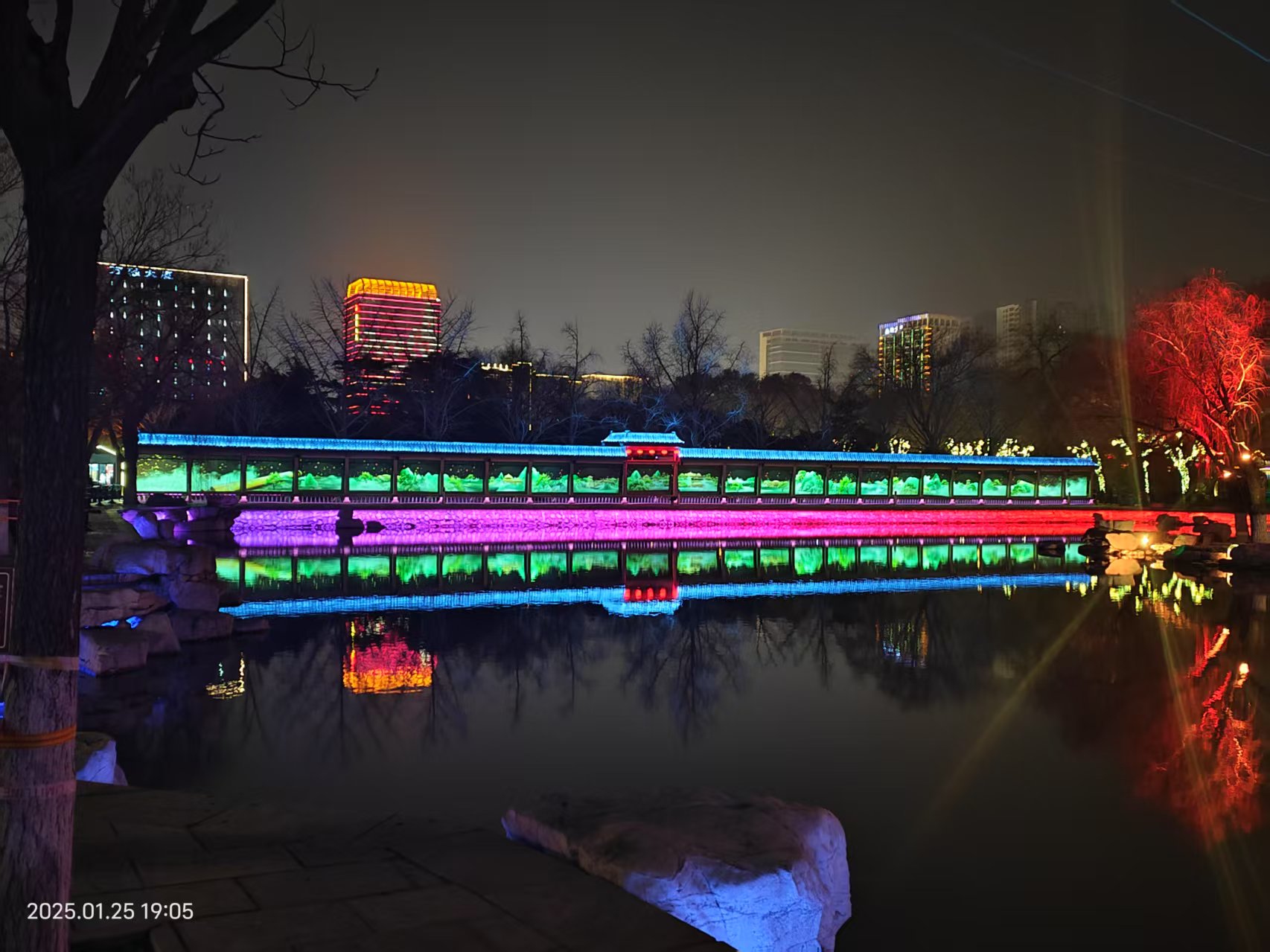 数字光影·闪耀丛台 | 邯郸丛台公园光影秀展现千年文化魅力